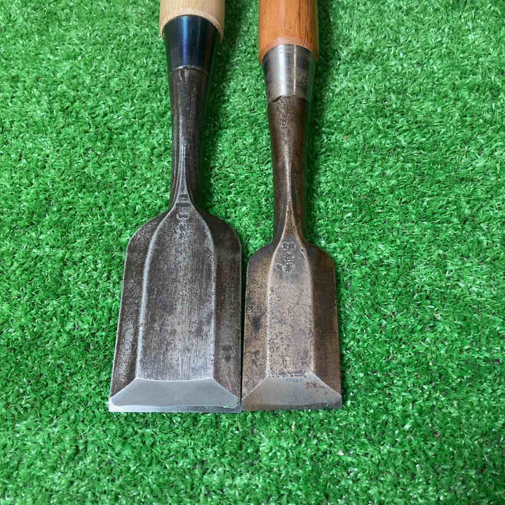 在銘「啓寿」 追入れ鑿 2本まとめ のみ 和工具【岩槻店】