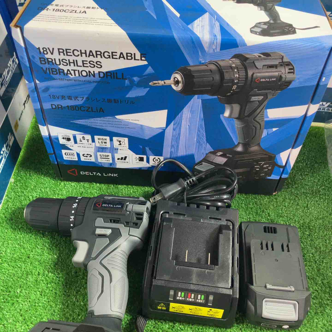 高儀 DELTA LINK 18V 充電式 ドライバドリル DR-180CZLiA【草加店】