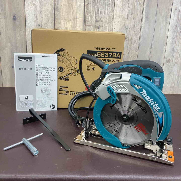 【未使用品(店頭展示品)】 マキタ(makita) 165mm 電気マルノコ 5637BA 【東大和店】