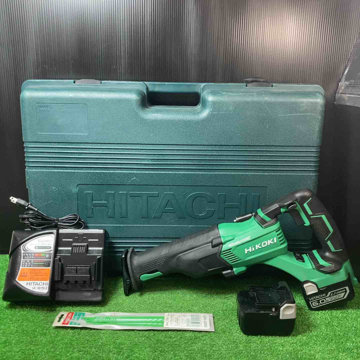 【美品】★ハイコーキ(HIKOKI ※旧:日立工機) コードレスセーバーソー CR14DBL(LYPK)【岩槻店】