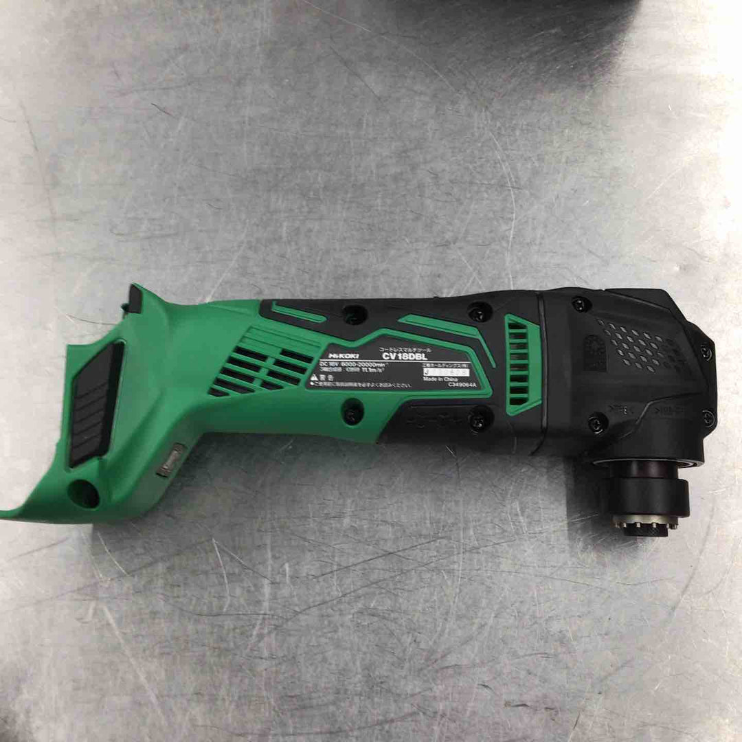 【中古品 美品】★ハイコーキ(HIKOKI ※旧:日立工機) コードレスマルチツール CV18DBL(NN) ケース無し【戸田店】