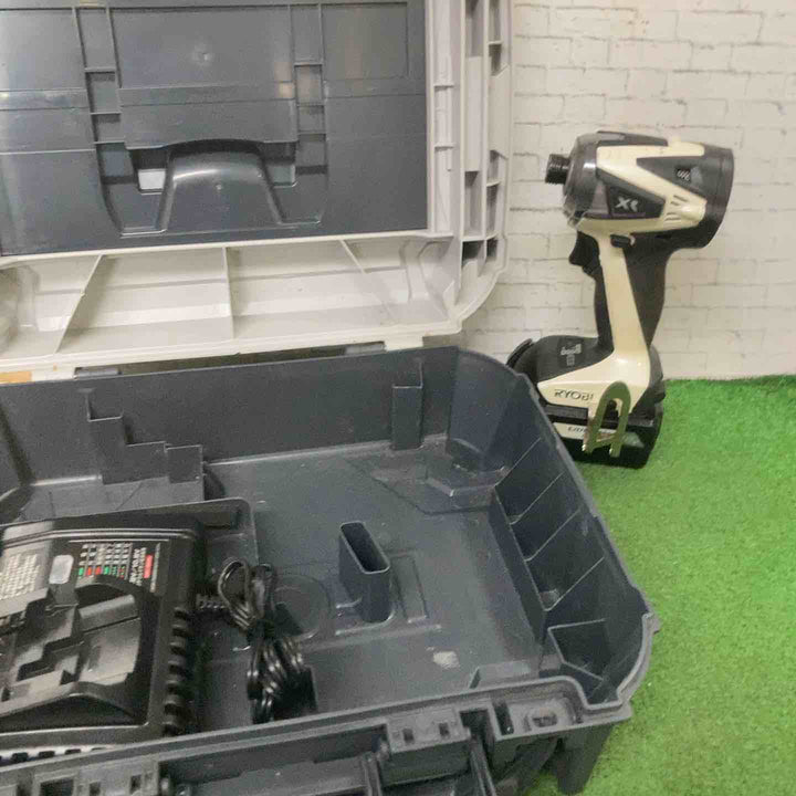 ★リョービ(RYOBI) コードレスインパクトドライバー BID-10XR_ホワイト【町田店】