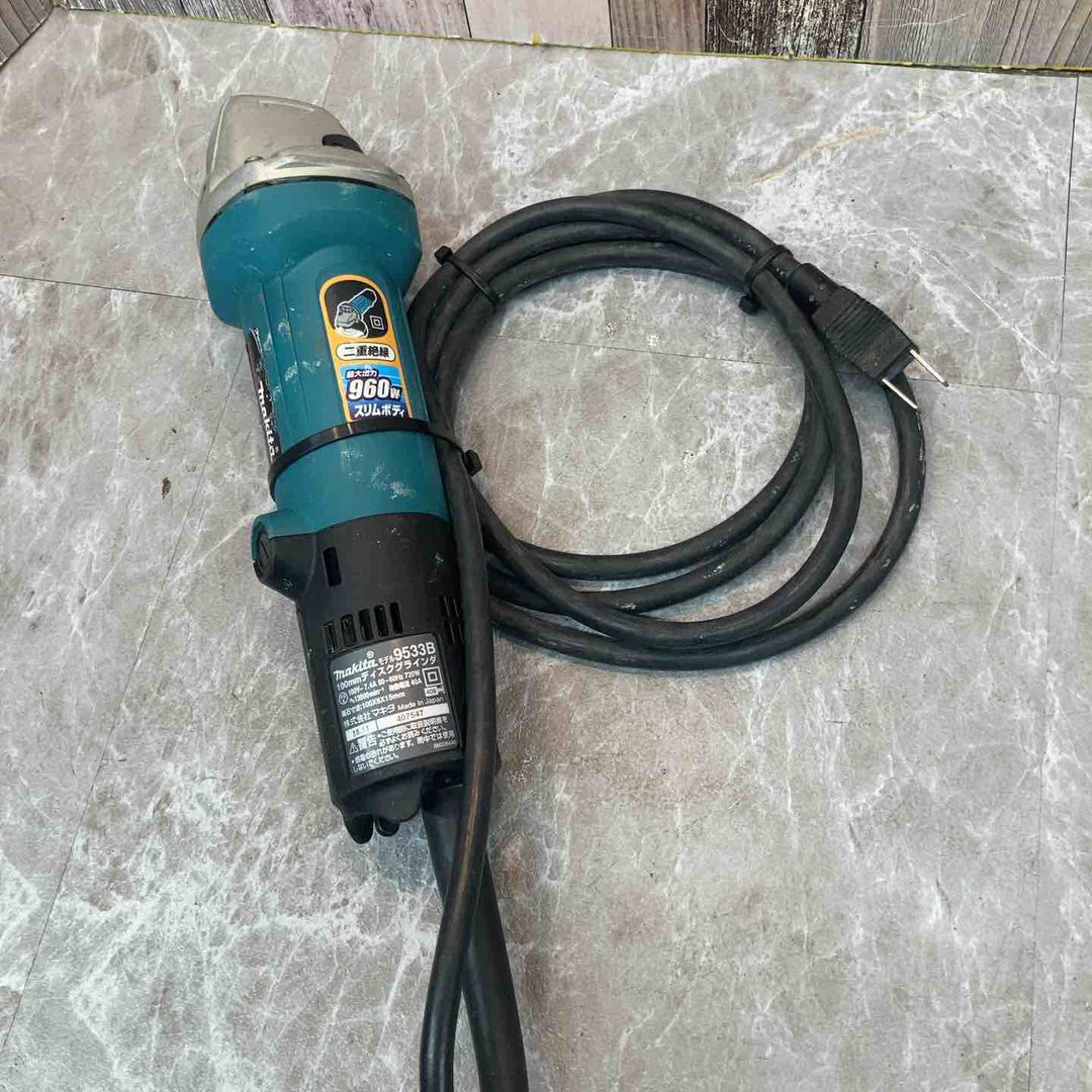 ☆マキタ(makita) 100mmディスクグラインダ 9533B【八潮店】
