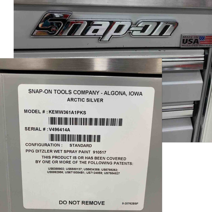 【店頭受取り限定】Snap-on/スナップオン エピック モバイルワークステーション 工具箱 KEMW361B1PKS【八潮店】