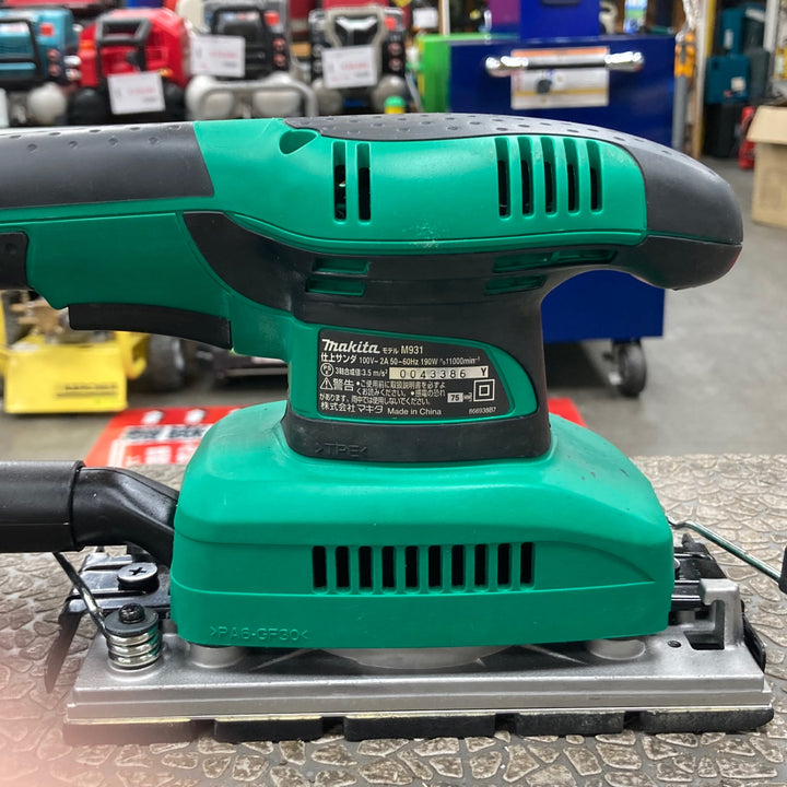 〇マキタ(makita) 仕上げサンダ M931【川崎店】