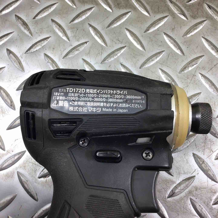 マキタ(makita) コードレスインパクトドライバー TD172DRGXB【川崎店】