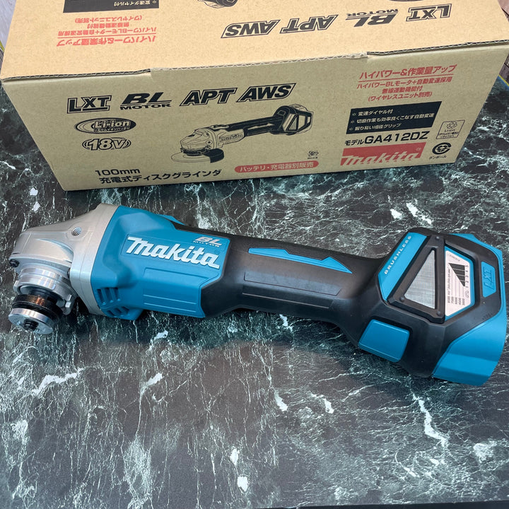 ★マキタ(makita) 100mmコードレスディスクグラインダ GA412DZ【八潮店】