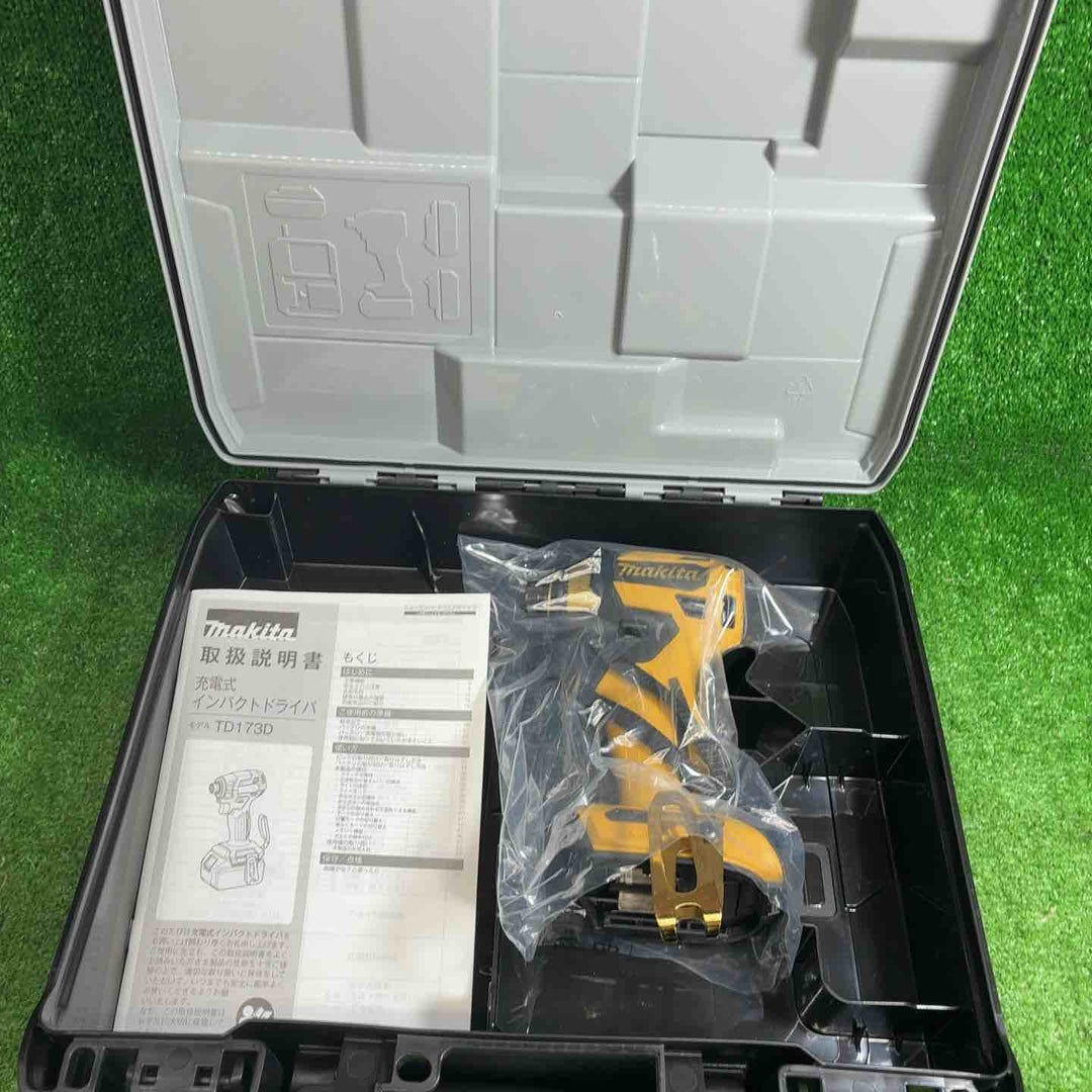 【本体＋ケースのみ】マキタ(makita) コードレスインパクトドライバー TD173DGXPY LTX20周年限定色 プレミアムイエロー【藤沢店】