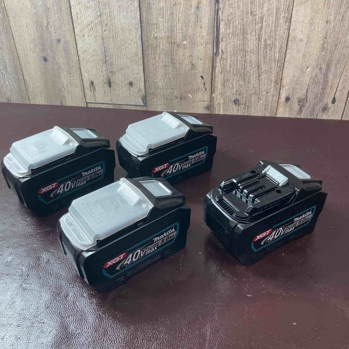 【未使用(店頭展示品)】マキタ(makita) リチウムイオンバッテリー 40Vmax/5.0Ah BL4050F 4個セット 展示品使用有【東大和店】
