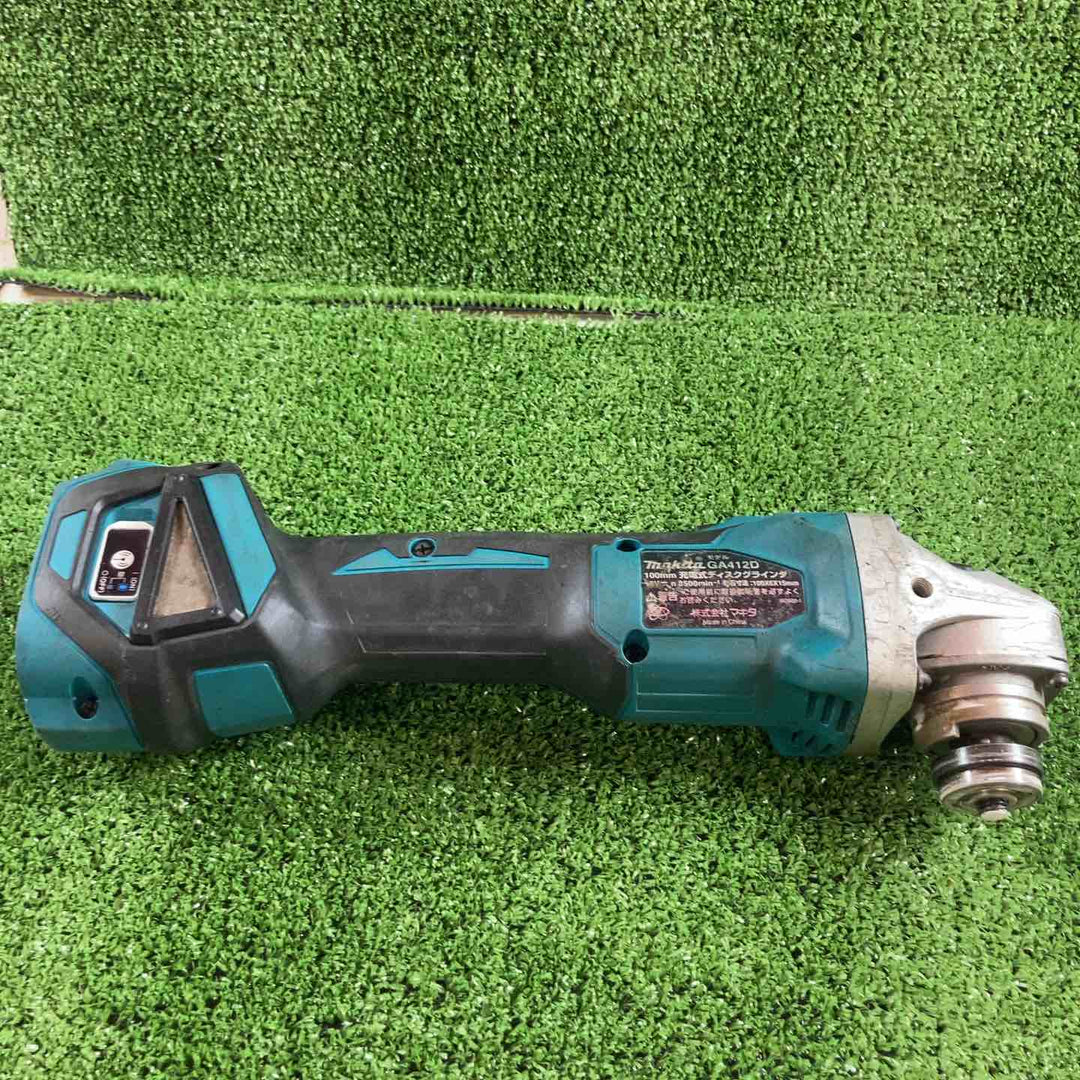 ★マキタ(makita) 100mmコードレスディスクグラインダ GA412DZ【川崎店】