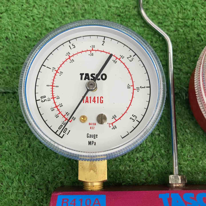 【現状品】 イチネンタスコ/TASCO ゲージマニホールド・TA-122G-1 【桶川店】