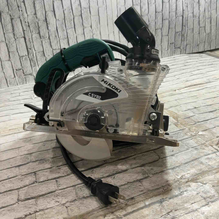 ★ハイコーキ(HIKOKI ※旧:日立工機) 集じん丸のこ C5YB2【川口店】