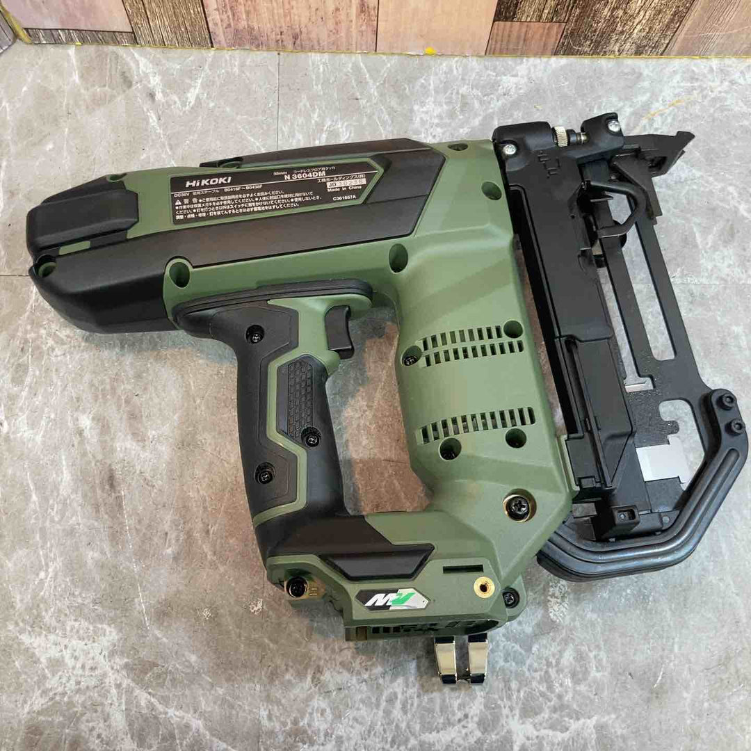 【美品】★ハイコーキ(HIKOKI ※旧:日立工機) コードレスフロアタッカー N3604DM(NNKG)【八潮店】