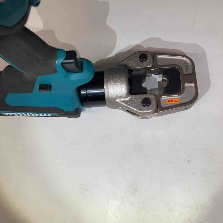 【美品】★マキタ(makita) コードレス圧着機 TC300DRG 充電回数6回　ゴム一個欠品 , ケーブルカッター付き【150AT50YC】【戸田店】