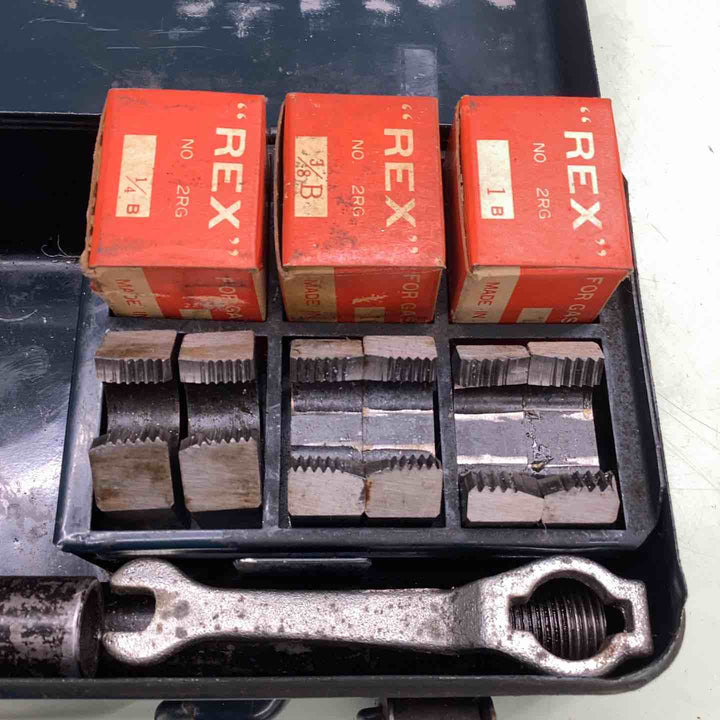 現状品 REX レッキス 手動パイプネジ切り器 2R5【越谷店】