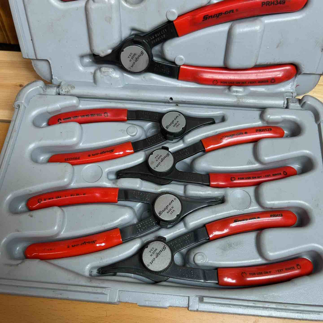 Snap-on スナップオン スナップリング リングプライヤセット 1個型式不明 PRH12 PRH129 PRH329 PRH349 PRH34　【越谷店】