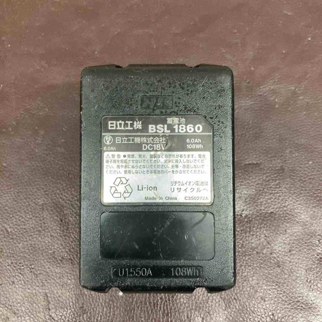 【中古品】 ハイコーキ(HIKOKI ※旧:日立工機) コードレスドリルドライバー DV18DE(NN) 【東大和店】