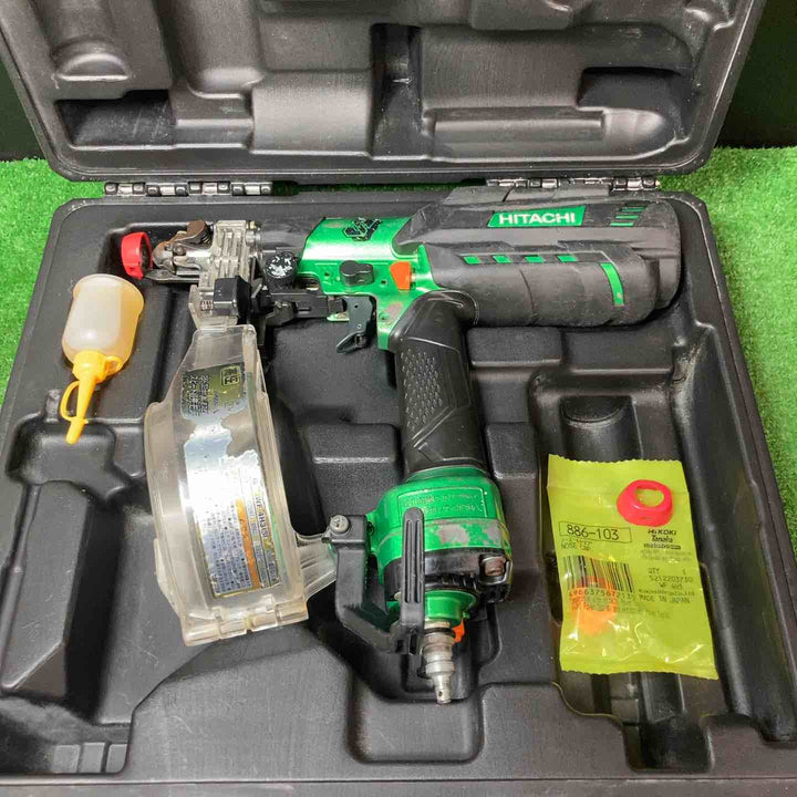 【中古品】★ハイコーキ(HIKOKI ※旧:日立工機) 高圧エアネジ打ち機 WF4H3(SL)【岩槻店】