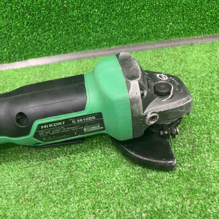 ★ハイコーキ(HIKOKI ※旧:日立工機) 100mmコードレスディスクグラインダ G3610DB(NN)【桶川店】