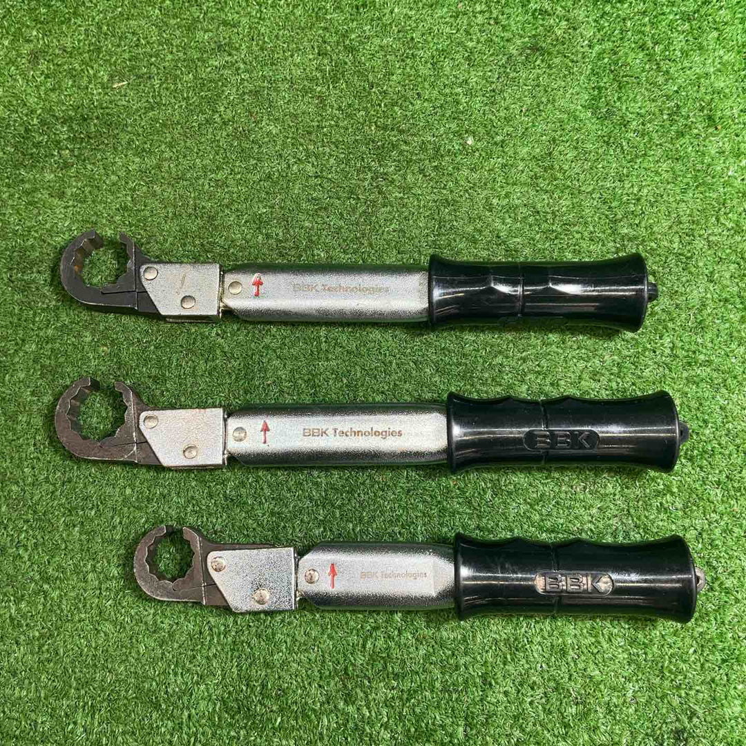 【現状品】 BBK ラチェットトルクレンチ　3/8・22mm 38N・m2本　1/4・17mm 18N・m1本　まとめ 【藤沢店】