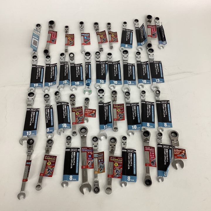 SK11 PRO-ACT 首振りラチェットコンビネーションレンチ 40点セット【狭山】