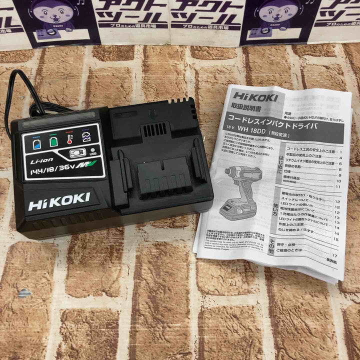 ◇ハイコーキ(HiKOKI) コードレスインパクトドライバー WH18DD(2XCZ)【所沢店】