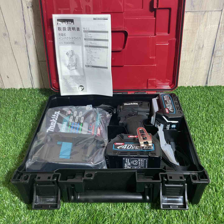 ★マキタ(makita) 40Vmaxコードレスインパクトドライバー TD005GRDXB【戸田店】