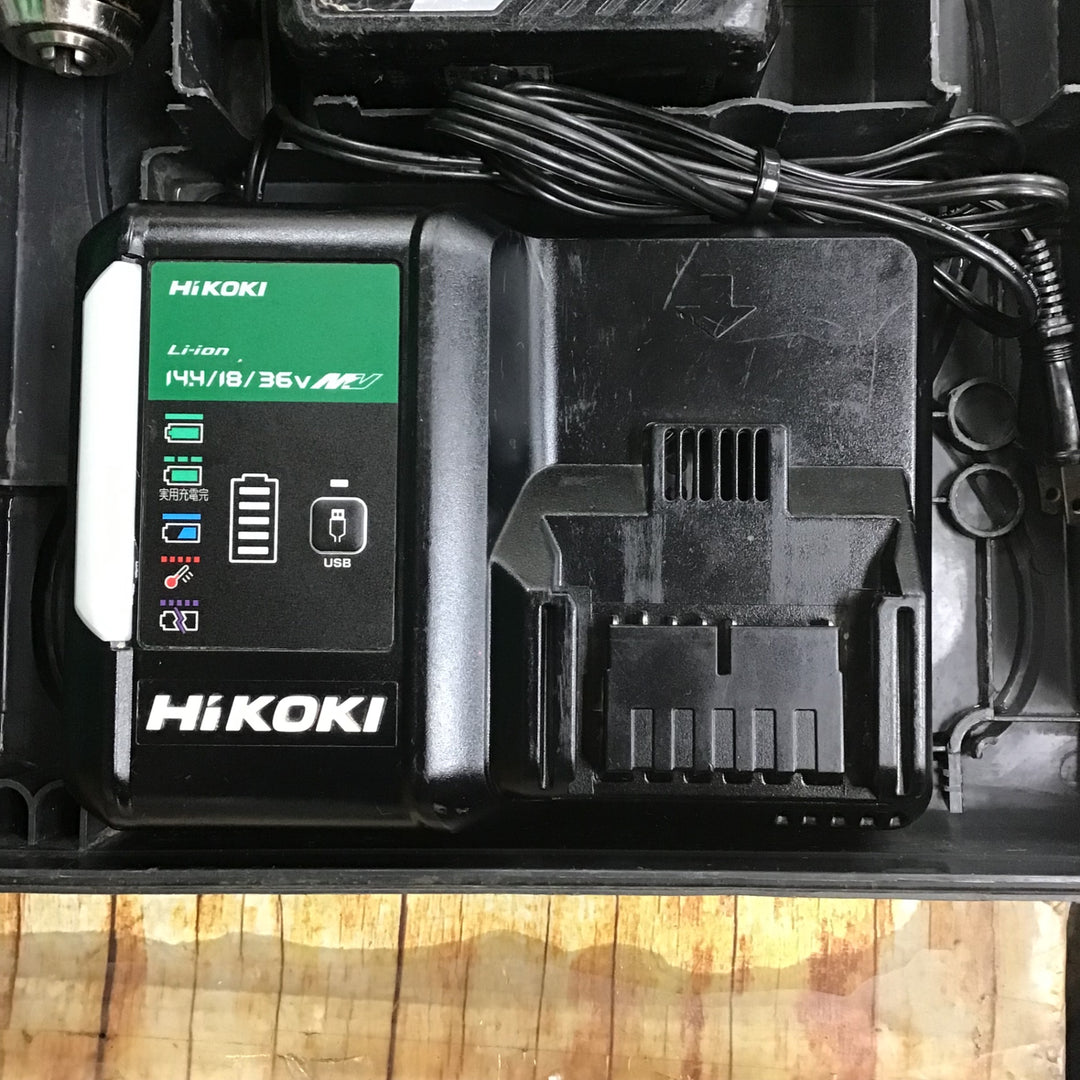 ハイコーキ(HIKOKI ※旧:日立工機) コードレスドリルドライバー DS18DBSL(2LXPK)【川崎店】