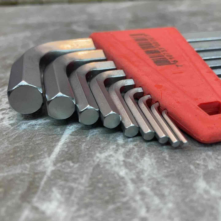 PB SWISS TOOLS(スイスツールズ) ホルダー付六角レンチセット ロング 9本組 (211.H-10) 1.5mm～10mm【八潮店】