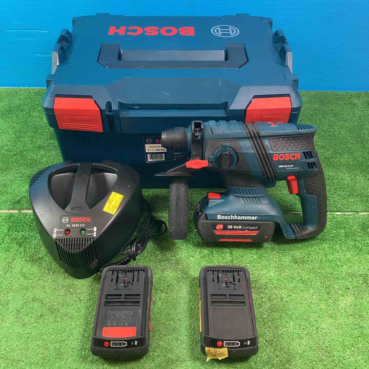 ★ボッシュ(BOSCH) コードレスハンマドリル GBH36V-LIY バッテリー3個セット【岩槻店】