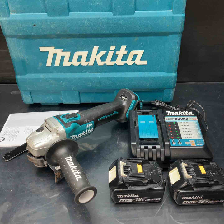 ★マキタ(makita) 125mmコードレスディスクグラインダー GA504DRGXN【川越店】