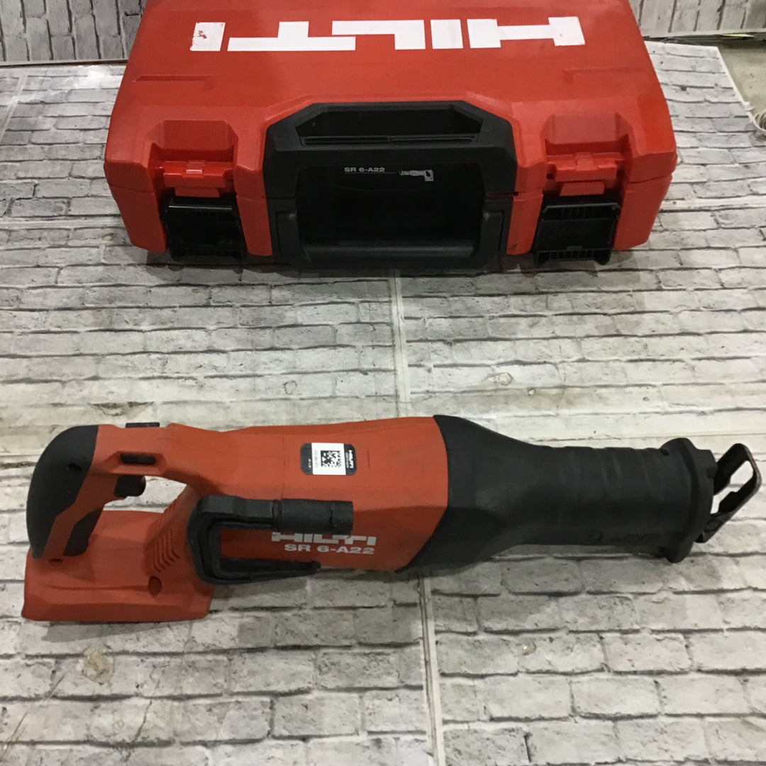 〇ヒルティ(HILTI) コードレスレシプロソー SR 6-A22【川口店】