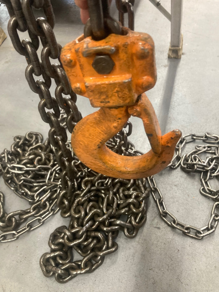 〇キトー(KITO) M3 チェーンブロック 2TON CB020【川口店】