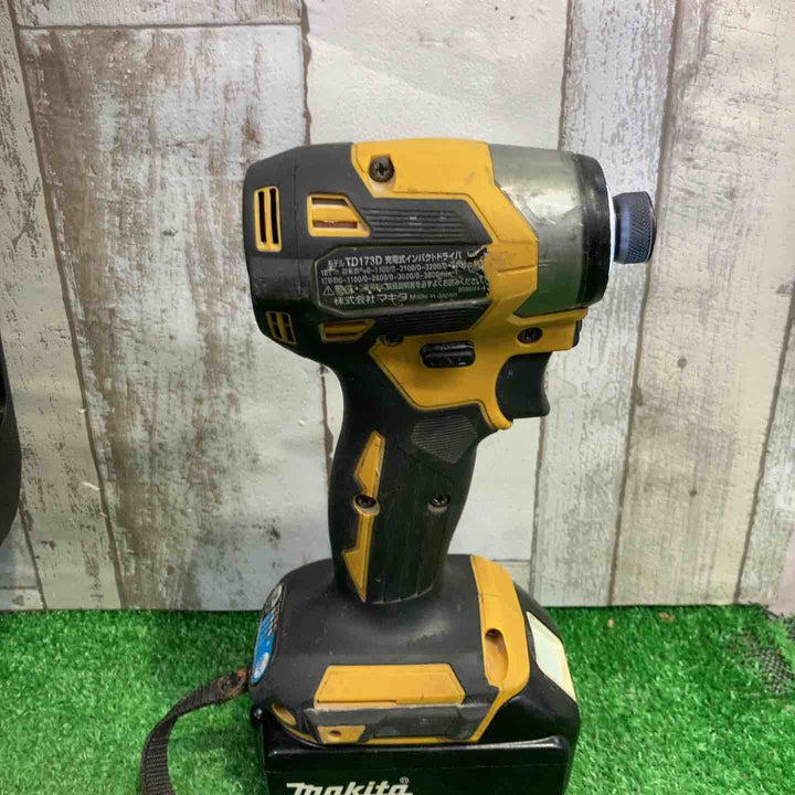 ★マキタ(makita) コードレスインパクトドライバー TD173DGXFY【町田店】