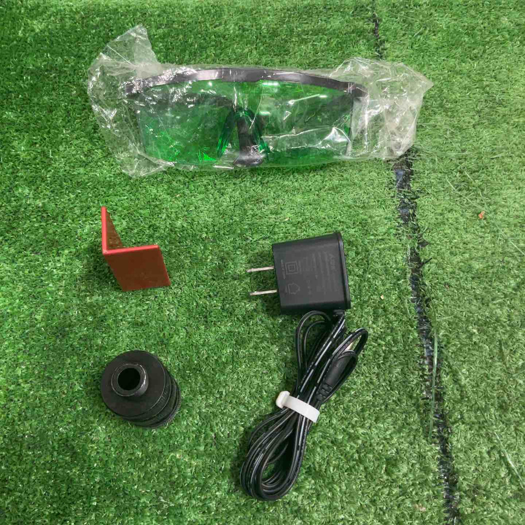 ◇VOICE レーザー墨出し器 5ライングリーンレーザー 矩十字・横 VLG-5X【草加店】