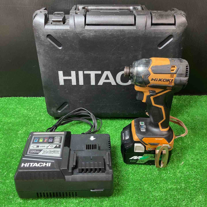 限定色 ハイコーキ(HIKOKI) 充電式インパクトドライバ WH36DC(2XPS)(GC) バッテリー1個【岩槻店】