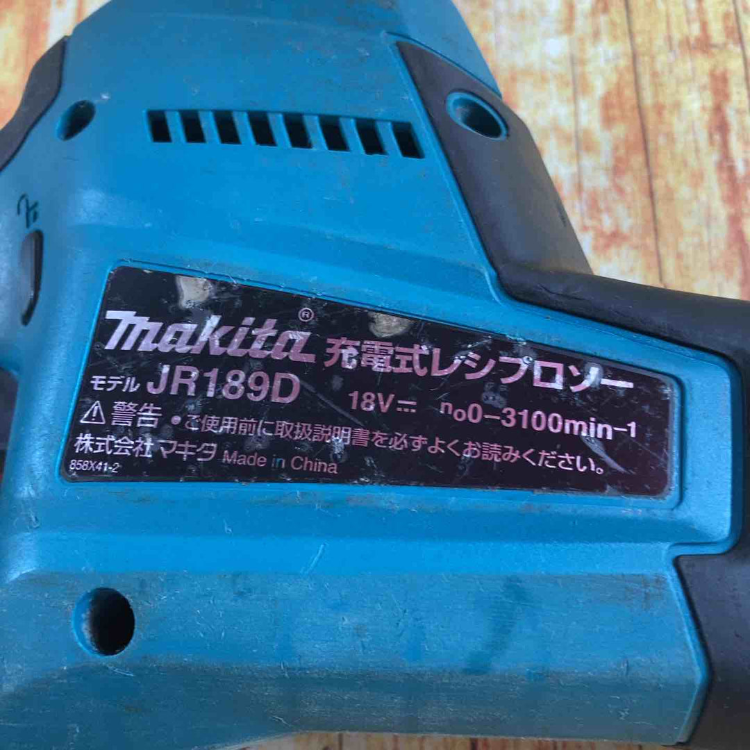 ★マキタ(makita) コードレスレシプロソー JR189DZ【川崎店】