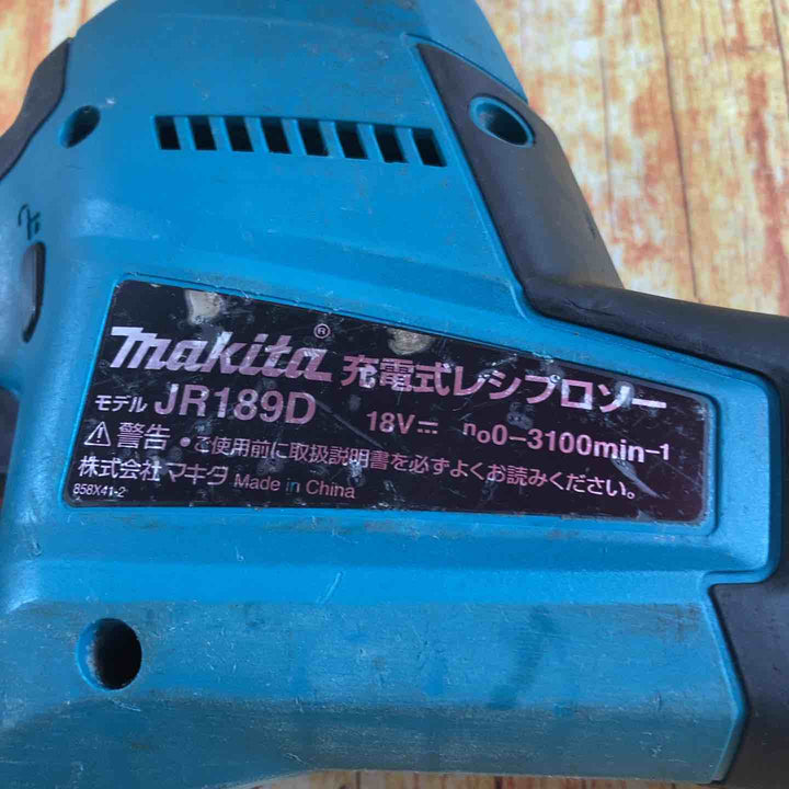 ★マキタ(makita) コードレスレシプロソー JR189DZ【川崎店】