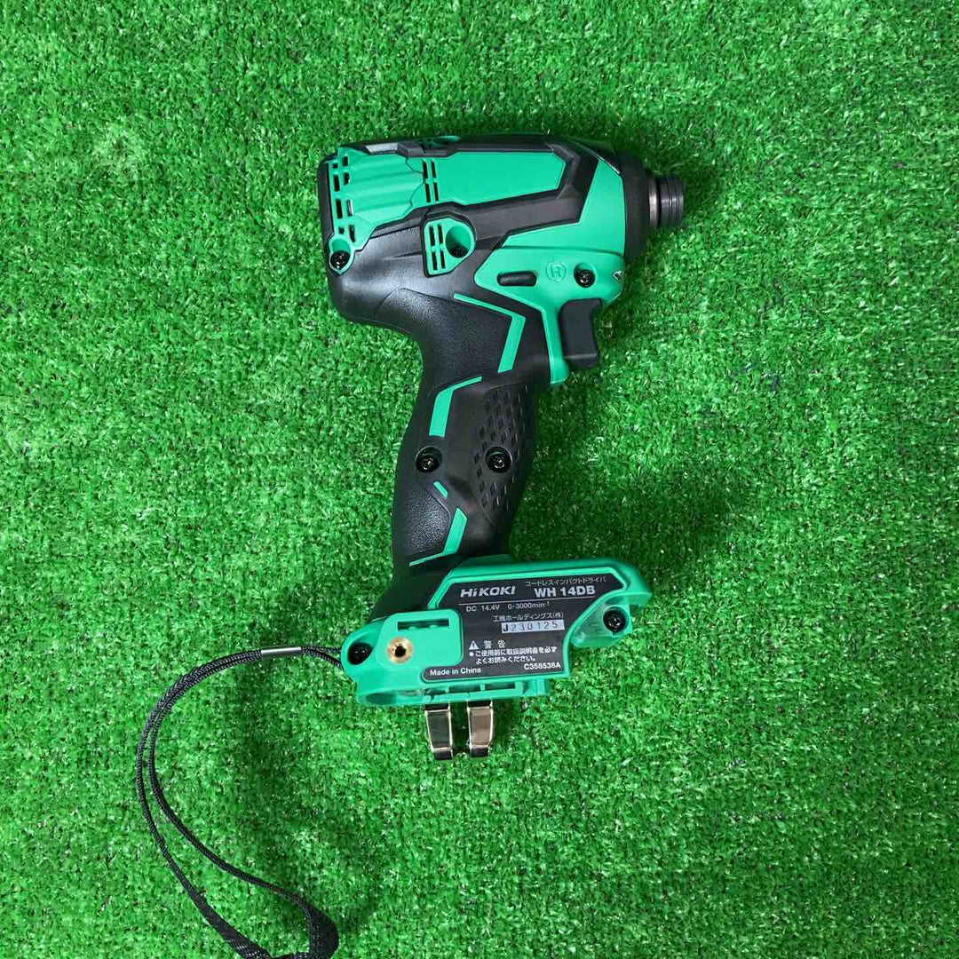 【美品】★ハイコーキ(HIKOKI ※旧:日立工機) コードレスインパクトドライバー WH14DB(2YC)【岩槻店】