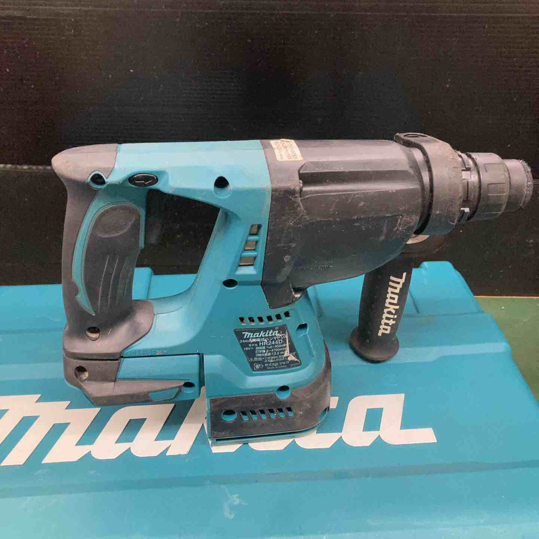 ★マキタ(makita) 24mmコードレスハンマドリル(本体+ケースのみ) HR244DZK　18V対応【戸田店】