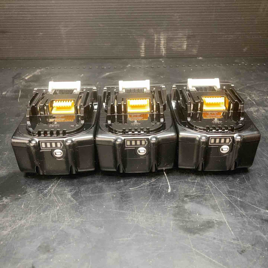 マキタ(makita) 純正 リチウムイオンバッテリー 18V/6.0Ah BL1860B 3個セット 正規品 ③【川越店】