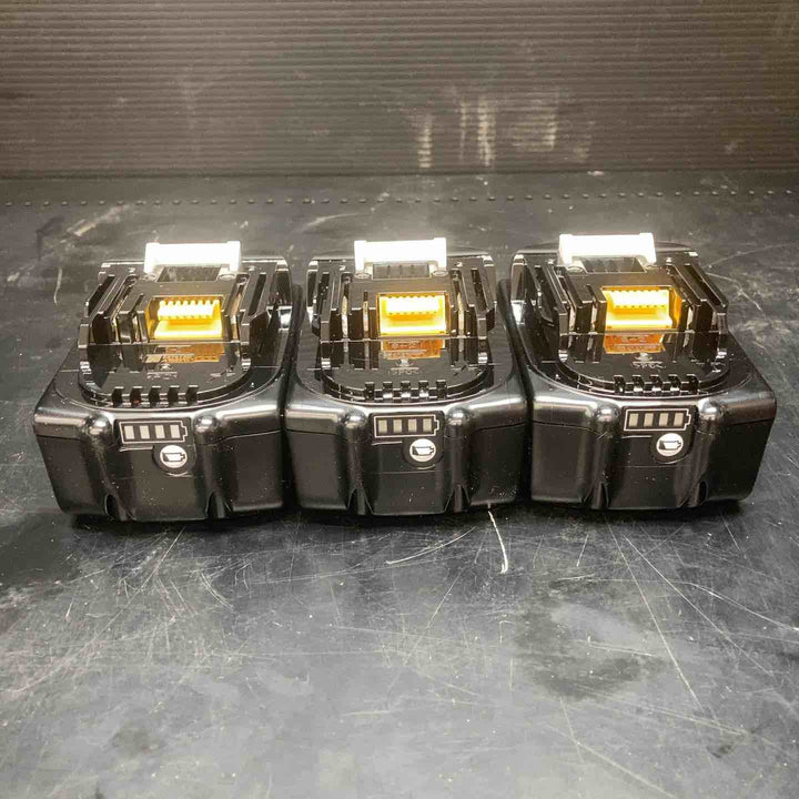 マキタ(makita) 純正 リチウムイオンバッテリー 18V/6.0Ah BL1860B 3個セット 正規品 ③【川越店】