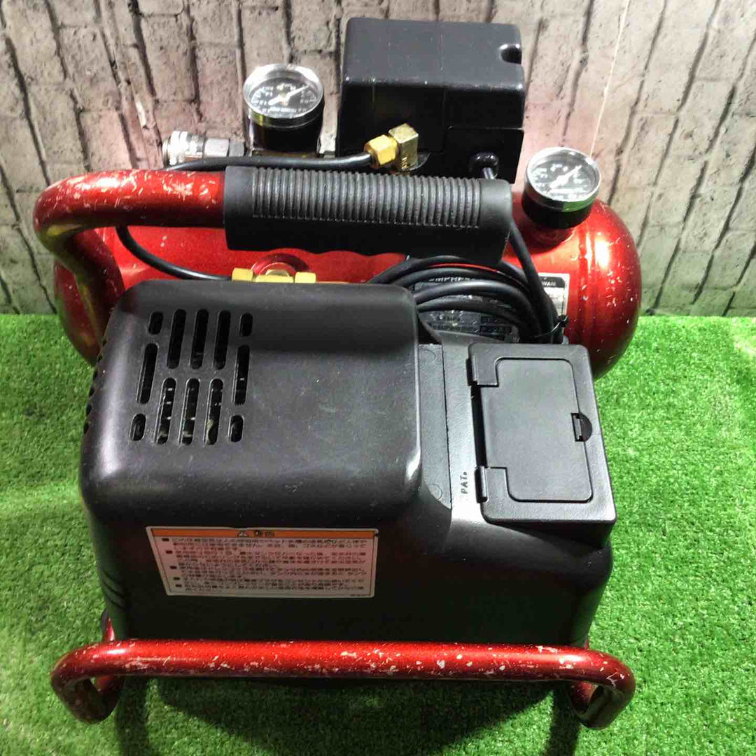 ◇藤原産業 (SK11) オイルレス エアーコンプレッサー SR-045 タンク容量 4L SR-L04SPT-01【川口店】