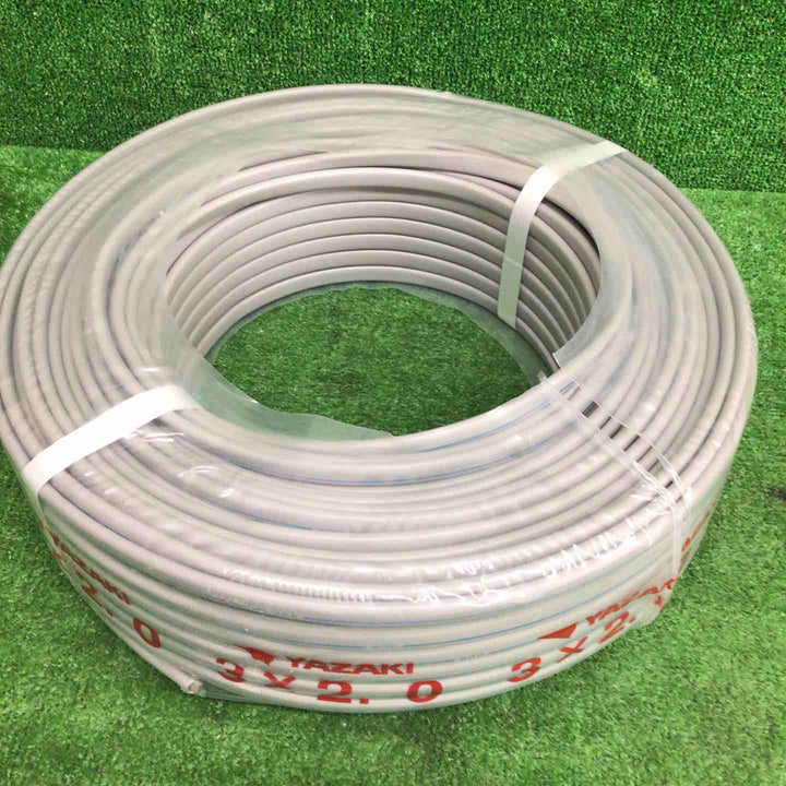 【未使用品】 矢崎/YAZAKI VVFケーブル 3芯×2.0mm 【鴻巣店】