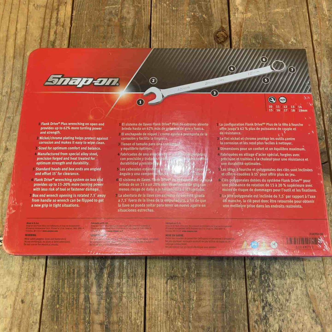 【未使用品】★スナップオン(Snap-on) コンビネーションレンチ SOEXM710　10~19mm【所沢店】