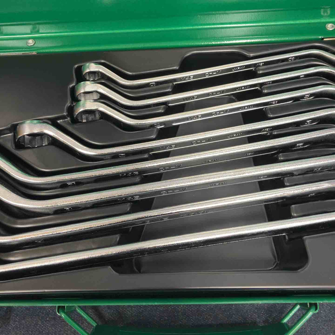 トネ(TONE) ロングめがねレンチセット(45°) 2800M 内容8点 シルバー【八潮店】