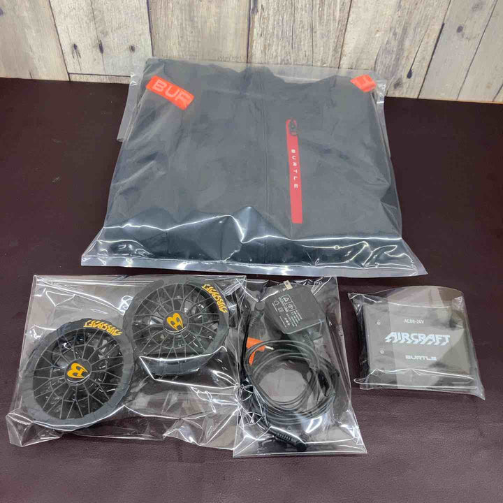 【中古美品】 バートル(BURTLE) 空調服 AC09-24V フルセット 未使用開封品 京セラ(KYOCERA) 【東大和店】