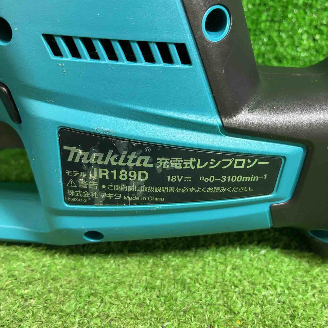 【中古品】 マキタ(makita) コードレスレシプロソー JR189DZ 【藤沢店】