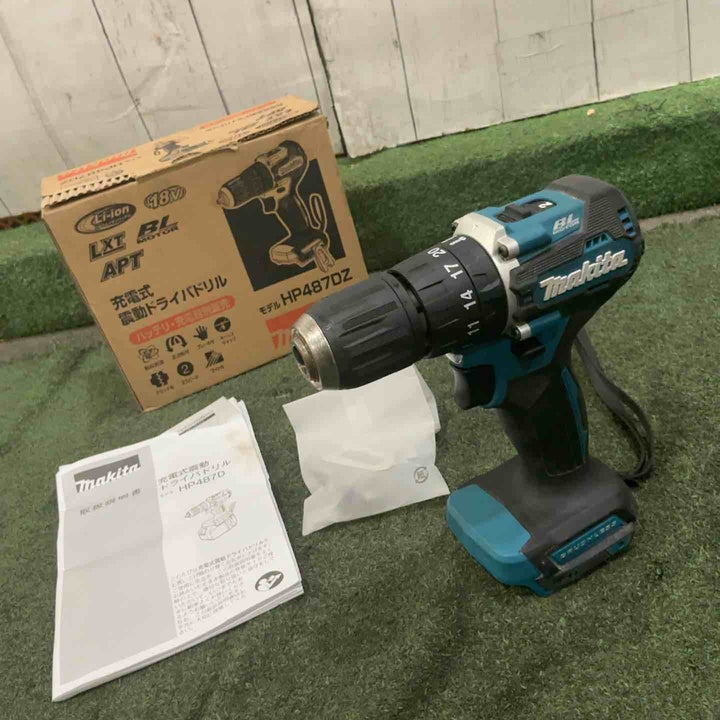 ★マキタ(makita) コードレス振動ドリルドライバー HP487DZ 18V 動作確認済【川口店】