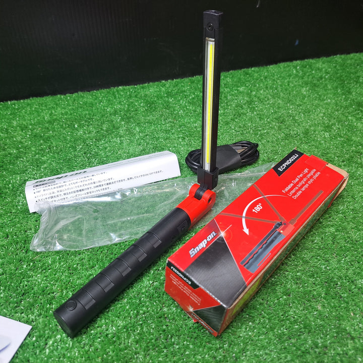 【美品】スナップオン Snap-on 折り畳みペン型 充電式LEDデュアルペンライト　ECPND032J 【岩槻店】